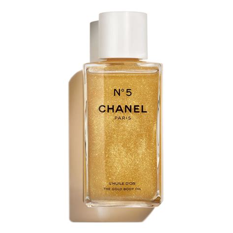 the gold body oil chanel|N°5 The Beige Gold Body Oil .